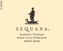Sequana Sarmento Vineyard Pinot Noir 2009 Front Label