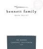 Bennett Family Reserve Cabernet Sauvignon 2009 Front Label