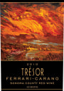Ferrari-Carano Reserve Tresor 2010 Front Label