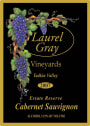 Laurel Gray Vineyards Estate Reserve Cabernet Sauvignon 2007 Front Label