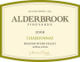 Alderbrook Winery Chardonnay 2010 Front Label