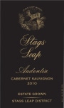 Stags' Leap Winery Audentia Cabernet Sauvignon 2010 Front Label