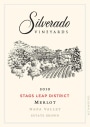 Silverado Merlot 2010 Front Label