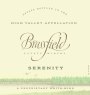 Brassfield Serenity White Blend 2010 Front Label