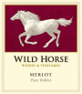 Wild Horse Paso Robles Merlot 2010 Front Label
