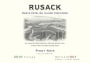 Rusack Catalina Island Pinot Noir 2010 Front Label
