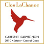 Clos LaChance Cabernet Sauvignon 2010 Front Label