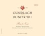 Gundlach Bundschu Pinot Noir 2010 Front Label