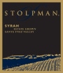 Stolpman Vineyards Estate Grown Syrah 2010 Front Label