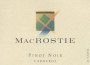MacRostie Pinot Noir 2010 Front Label