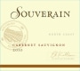 Chateau Souverain North Coast Cabernet Sauvignon 2010 Front Label