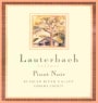 Lauterbach Cellars Pinot Noir 2009 Front Label