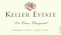 Keller Estate La Cruz Pinot Gris 2010 Front Label
