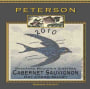 Peterson Bradford Mountain Cabernet Sauvignon 2010 Front Label