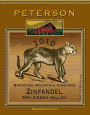Peterson Bradford Mountain Zinfandel 2010 Front Label