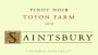 Saintsbury Toyon Farm Pinot Noir 2010 Front Label