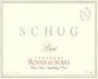 Schug Rouge de Noirs Brut 2010 Front Label