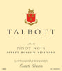 Talbott Sleepy Hollow Vineyard Pinot Noir 2010 Front Label