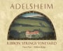 Adelsheim Ribbon Springs Vineyard Pinot Noir 2010 Front Label