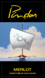 Pindar Merlot 2010 Front Label