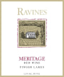 Ravines Meritage 2010 Front Label