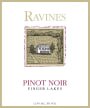 Ravines Pinot Noir 2010 Front Label