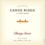 Canoe Ridge Cherry Street Reserve Red 2011 Front Label