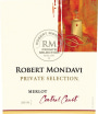 Robert Mondavi Private Selection Merlot 2010 Front Label