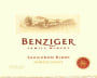 Benziger North Coast Sauvignon Blanc 2010 Front Label