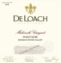 DeLoach Maboroshi Vineyard Pinot Noir 2010 Front Label