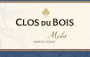 Clos du Bois North Coast Merlot 2010 Front Label