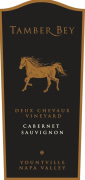 Tamber Bey Deux Chevaux Vineyard Cabernet Sauvignon 2010 Front Label