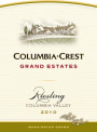 Columbia Crest Grand Estates Riesling 2010 Front Label