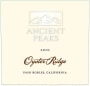 Ancient Peaks Paso Robles Oyster Ridge Red 2010 Front Label