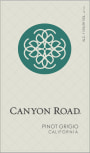 Canyon Road Pinot Grigio 2013 Front Label