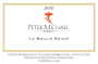 Peter Michael Le Moulin Rouge Pinot Noir 2010 Front Label