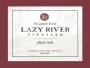 Lazy River Vineyard Pinot Noir 2012 Front Label
