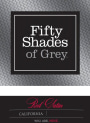 Fifty Shades of Grey Red Satin 2010 Front Label