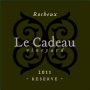 Le Cadeau Vineyard Rocheux Reserve Pinot Noir 2011 Front Label