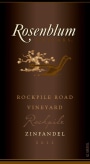 Rosenblum Cellars Rockpile Road Zinfandel 2011 Front Label