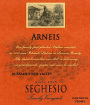 Seghesio Arneis 2011 Front Label