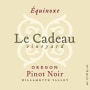 Le Cadeau Vineyard Equinoxe Pinot Noir 2011 Front Label