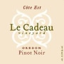 Le Cadeau Vineyard Cote Est Pinot Noir 2010 Front Label