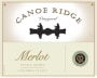 Canoe Ridge Merlot 2011 Front Label