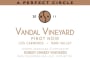 Robert Sinskey Vandal Vineyard Pinot Noir 2011 Front Label