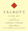 Talbott Diamond T Cuvee RFT Pinot Noir 2011 Front Label