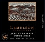 Lemelson Jerome Reserve Pinot Noir 2011 Front Label