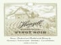 Hanzell Pinot Noir 2002  Front Label