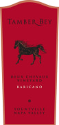 Tamber Bey Deux Chevaux Vineyard Rabicano 2011 Front Label