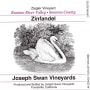 Joseph Swan Ziegler Vineyard Zinfandel 2011 Front Label